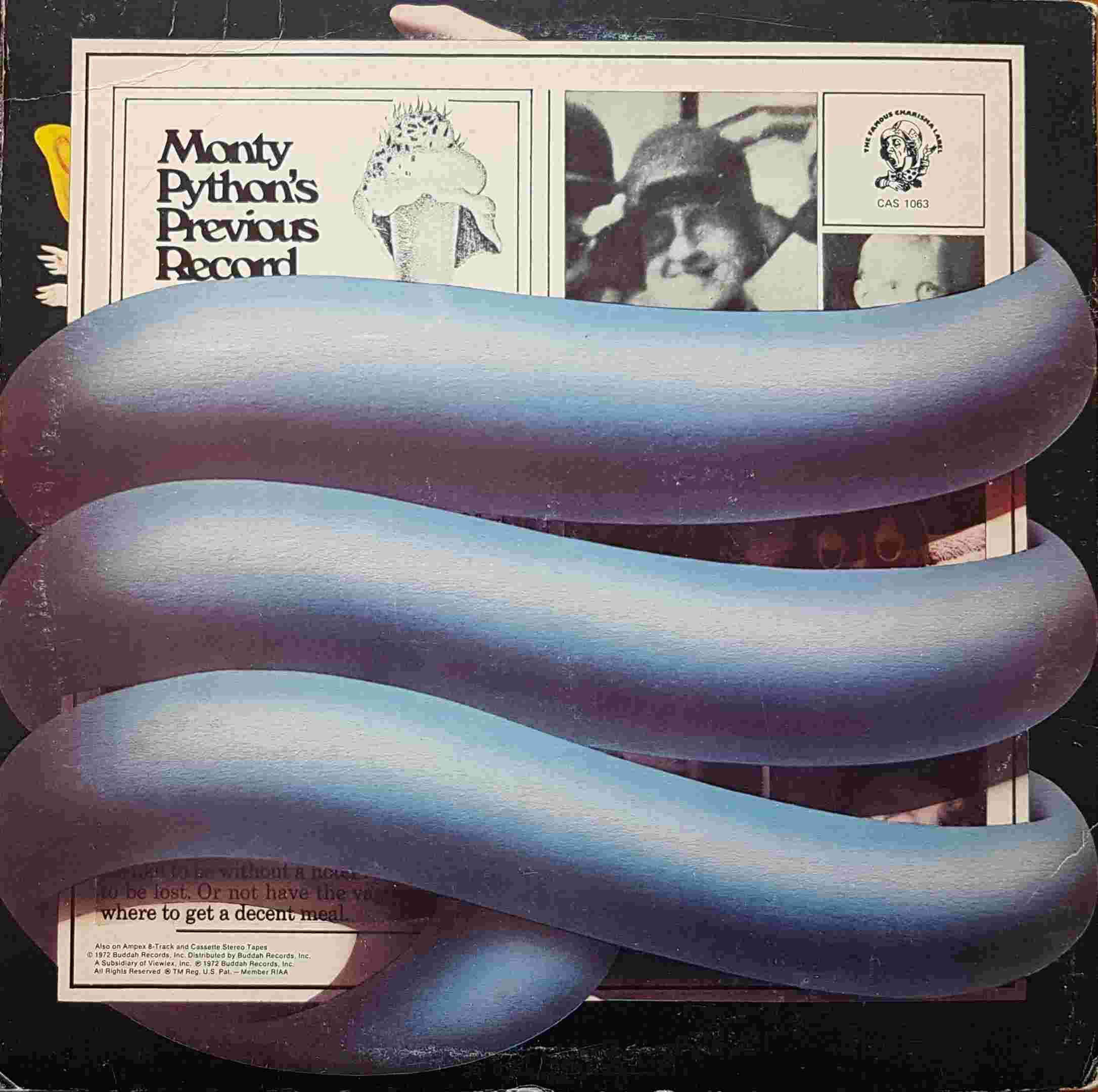 Picture of PYE 12116 Monty Python's previous record by artist Monty Python from the BBC records and Tapes library